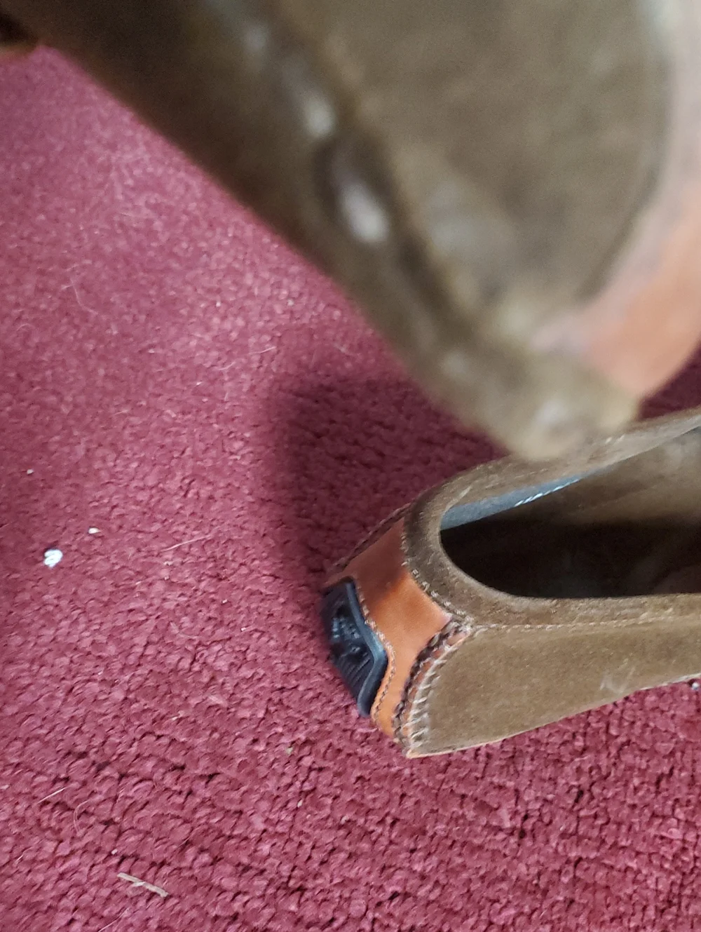 Men's Brown Suede Bit Loafers